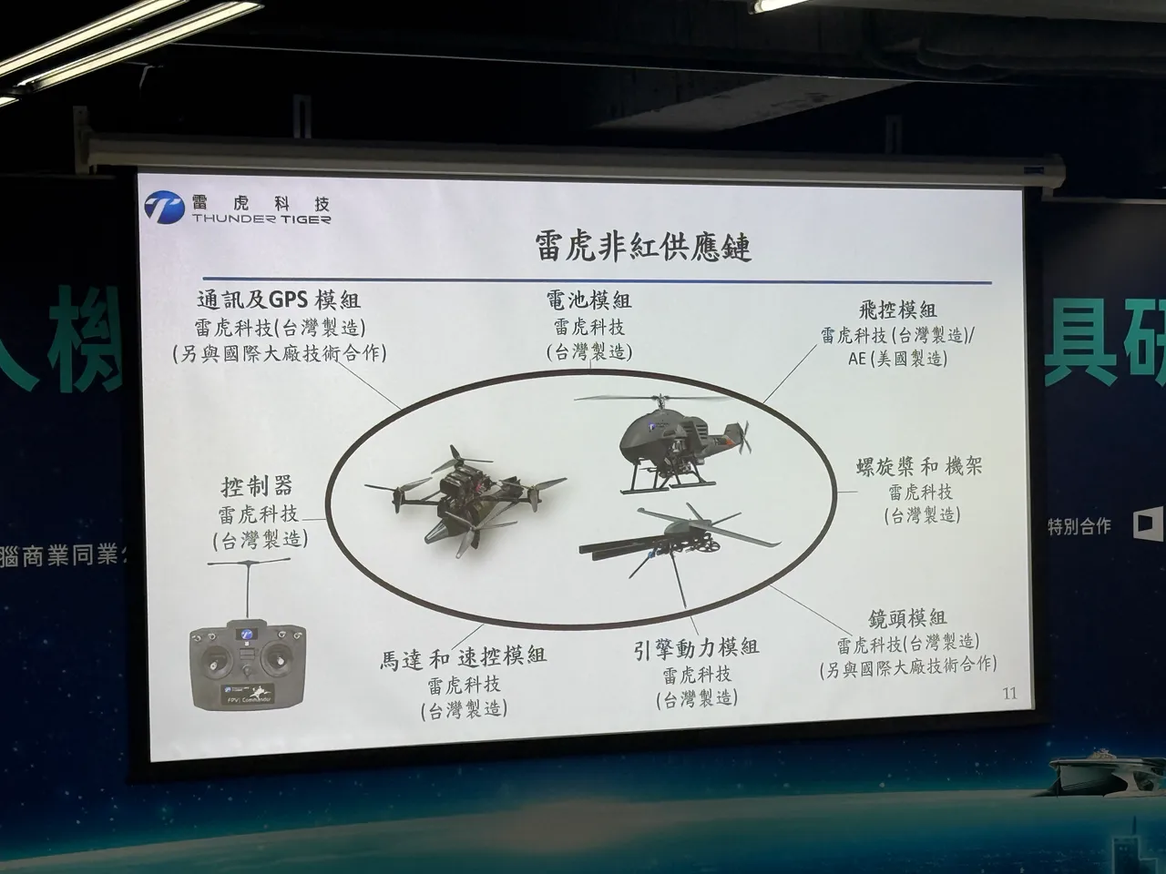 雷虎布局的非红供应链。吕承哲摄