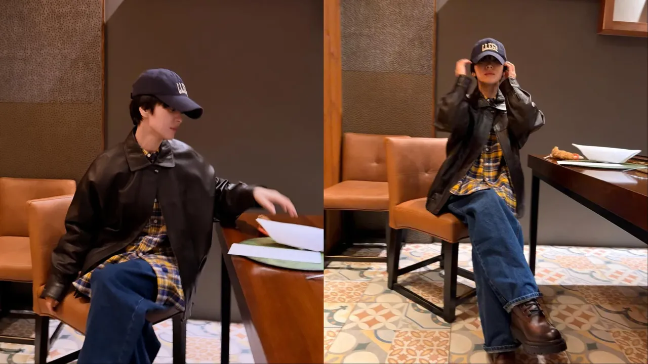 而宋慧乔的最新发型则是更具挑战性的极短发，一戴上棒球帽几乎看不到发丝。翻摄宋慧乔IG