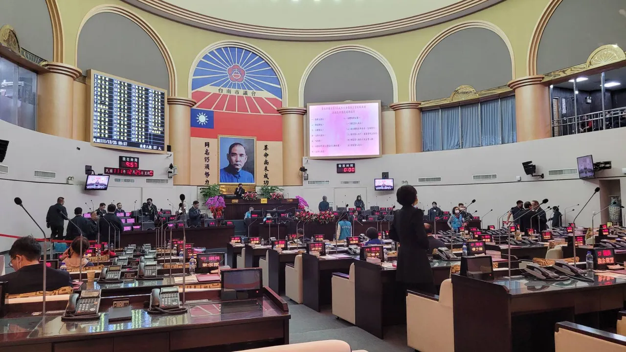 这起事件也引发台南市蓝营、绿营议员间口水战。资料照