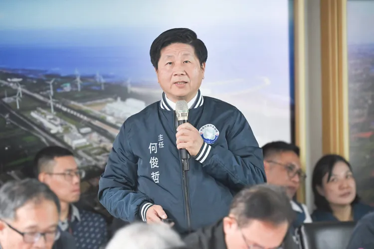 桃園市警局刑事鑑識中心主任何俊哲。桃園市府提供