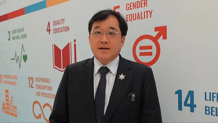 台灣醫務管理學會理事長洪子仁。新光醫院提供