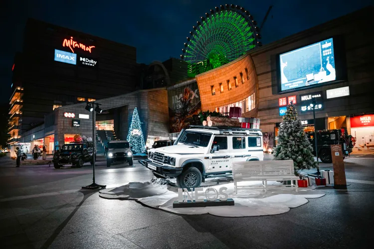 INEOS Grenadier即日起至12/21（日）於美麗華百樂園廣場進行期間限定耶誕展示。業者提供