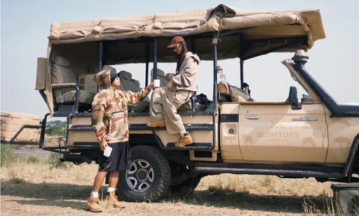 健志赴非洲拍MV独带老婆根本「公费蜜月」　守株待兔4天见超幸运画面