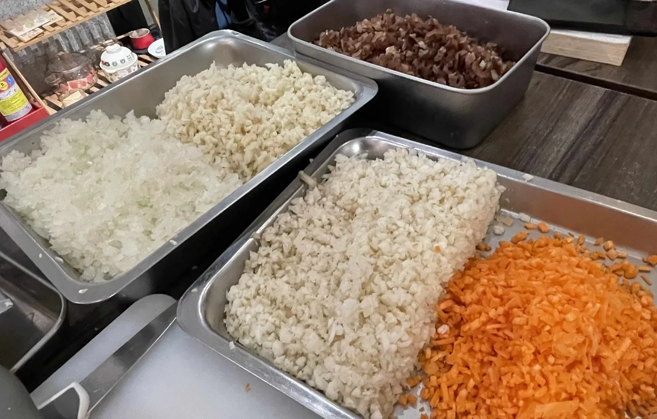 肉米虾的「切菜地狱」，由故事馆团队协助。旧打狗驿故事馆提供