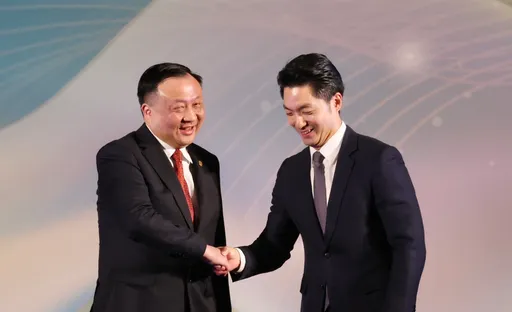 蒋万安喊「两岸好」竟换来军演！民进党：中国送蒋的伴手礼