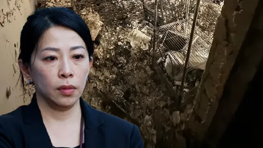 慟！香港大火部分死難者燒成灰燼　女總警司不禁飲泣