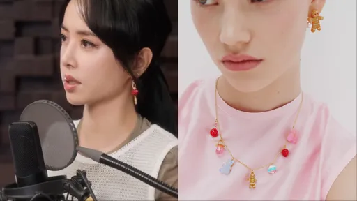 蔡依林也爱上Les Néréides法式浪漫　戴芭蕾舞伶耳环秀少女心