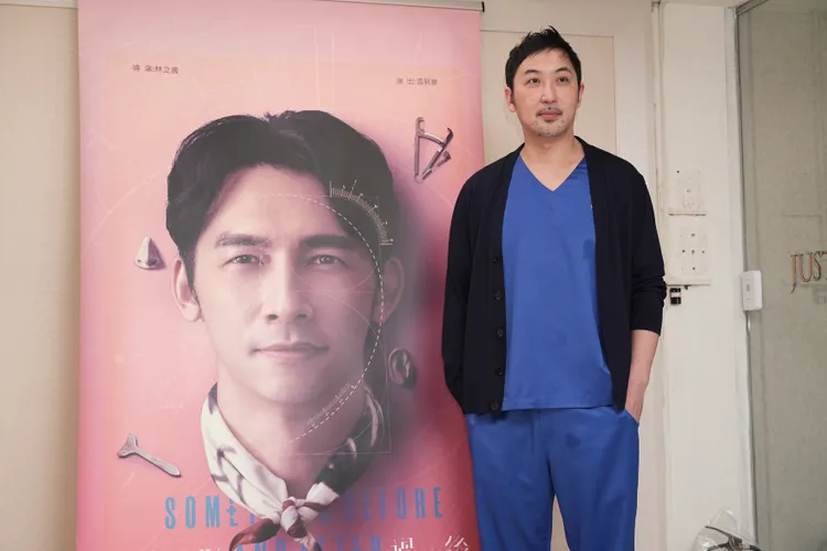 李進良戲裡擔任温昇豪手替。彭欣偉攝
