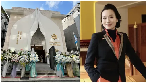 坣娜今犹太教追思会　副总统花篮送别！寇世勋忍泪：太年轻就走