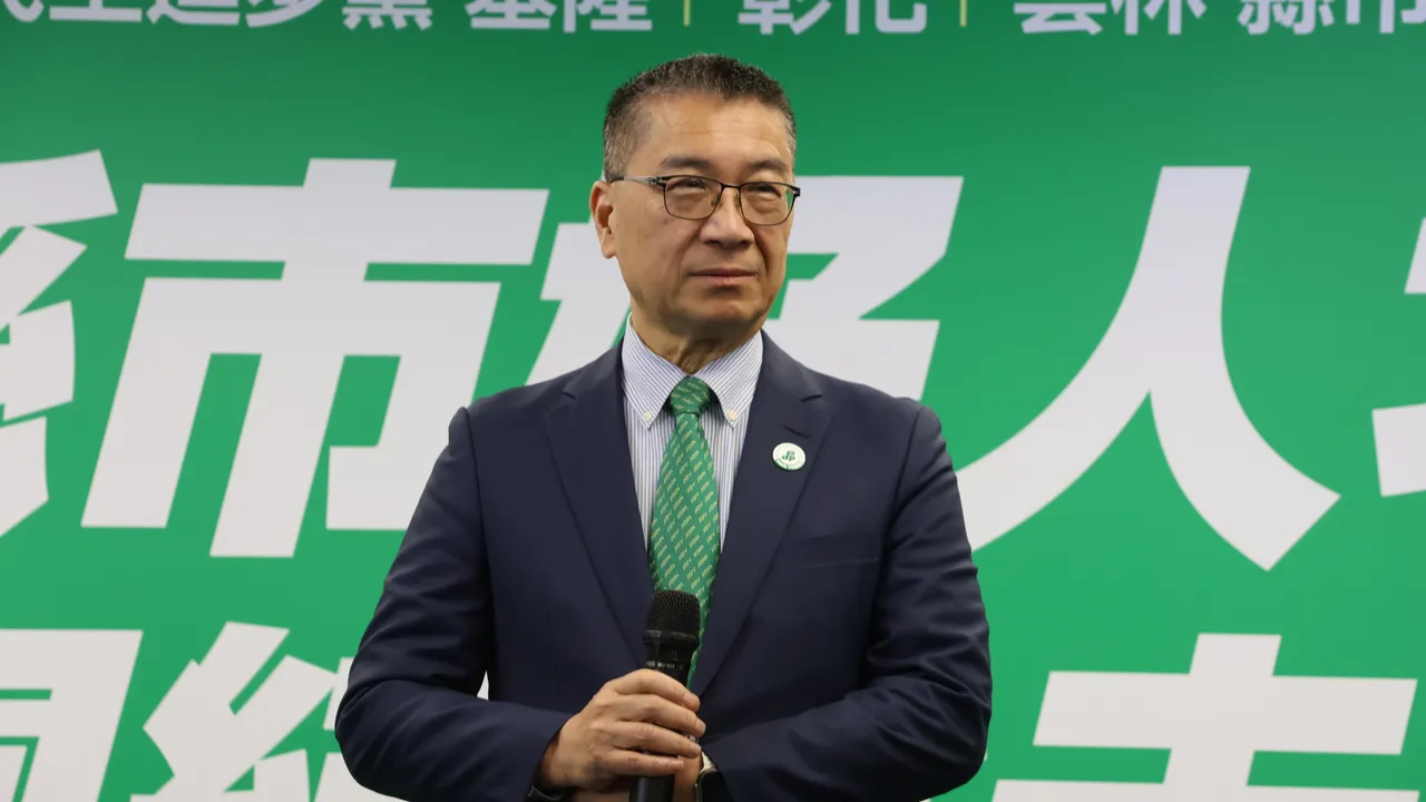 徐国勇要国民党谴责中共军演　盼「为台湾和平与幸福努力」