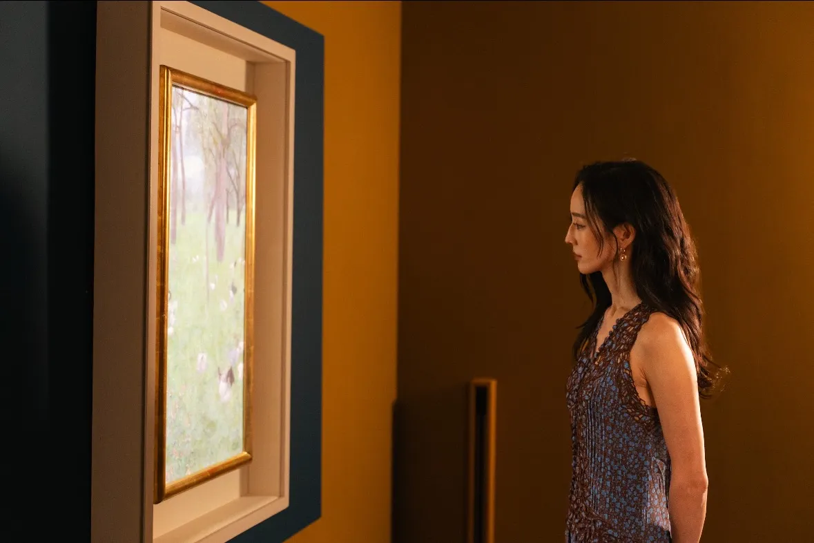 张钧宁挑战声音导览员。时艺多媒体提供