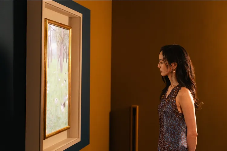 張鈞甯挑戰聲音導覽員。時藝多媒體提供