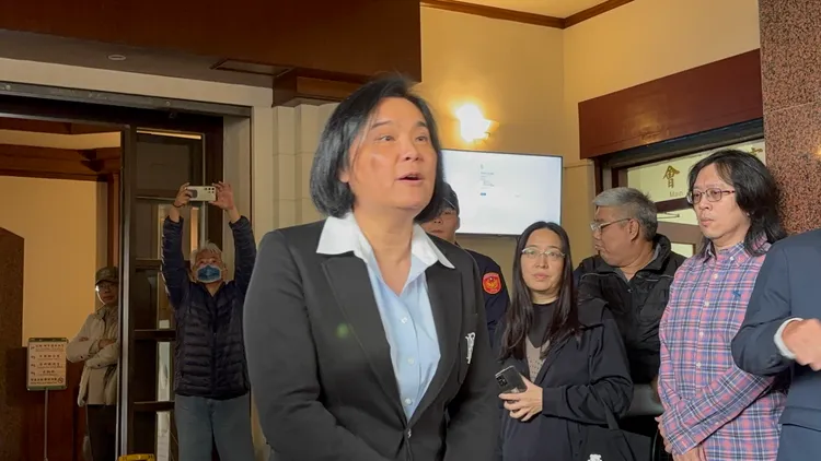 國民黨立委陳玉珍。邱筠媜攝