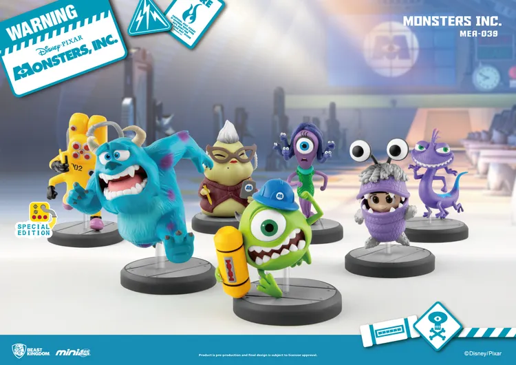 《怪獸電力公司》的盲盒組是好入手又討喜的交換禮物首選。Sunday Home提供