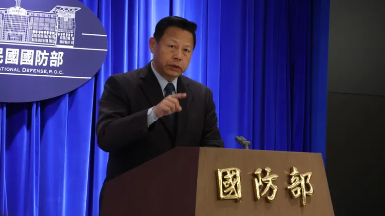 海巡署副署長謝慶欽指出，目前海上船舶、人員均安，沒有任何事故發生。記者葉家瑋攝