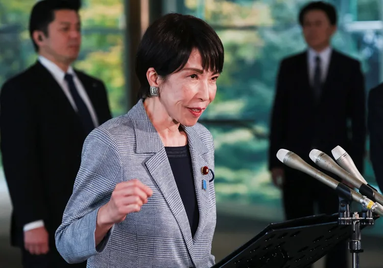 日本首相高市早苗最新表態，理解與尊重1972年「日中聯合聲明」。路透社