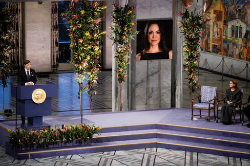 诺贝尔和平奖又见「空椅」　女儿代领奖透露马查多平安