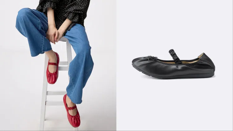 GU芭蕾運動鞋，各790元。品牌提供