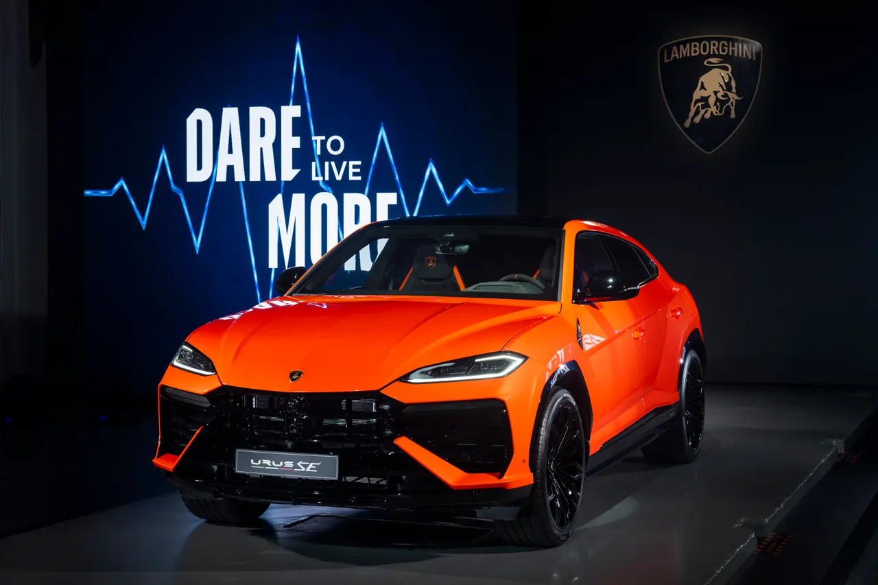 Urus SE象征Lamborghini电能化策略已从超跑延伸至高性能SUV全产品线布局。林浩升摄
