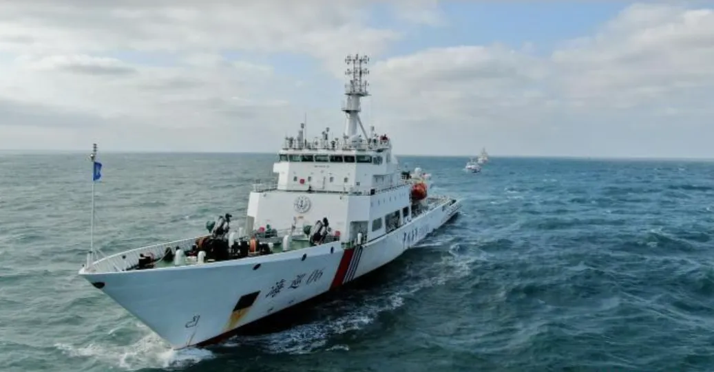 侵门踏户！中国公务船首度在台湾滩「执法」　举行搜救演练