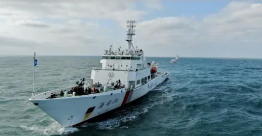 侵门踏户！中国公务船首度在台湾滩「执法」　举行搜救演练