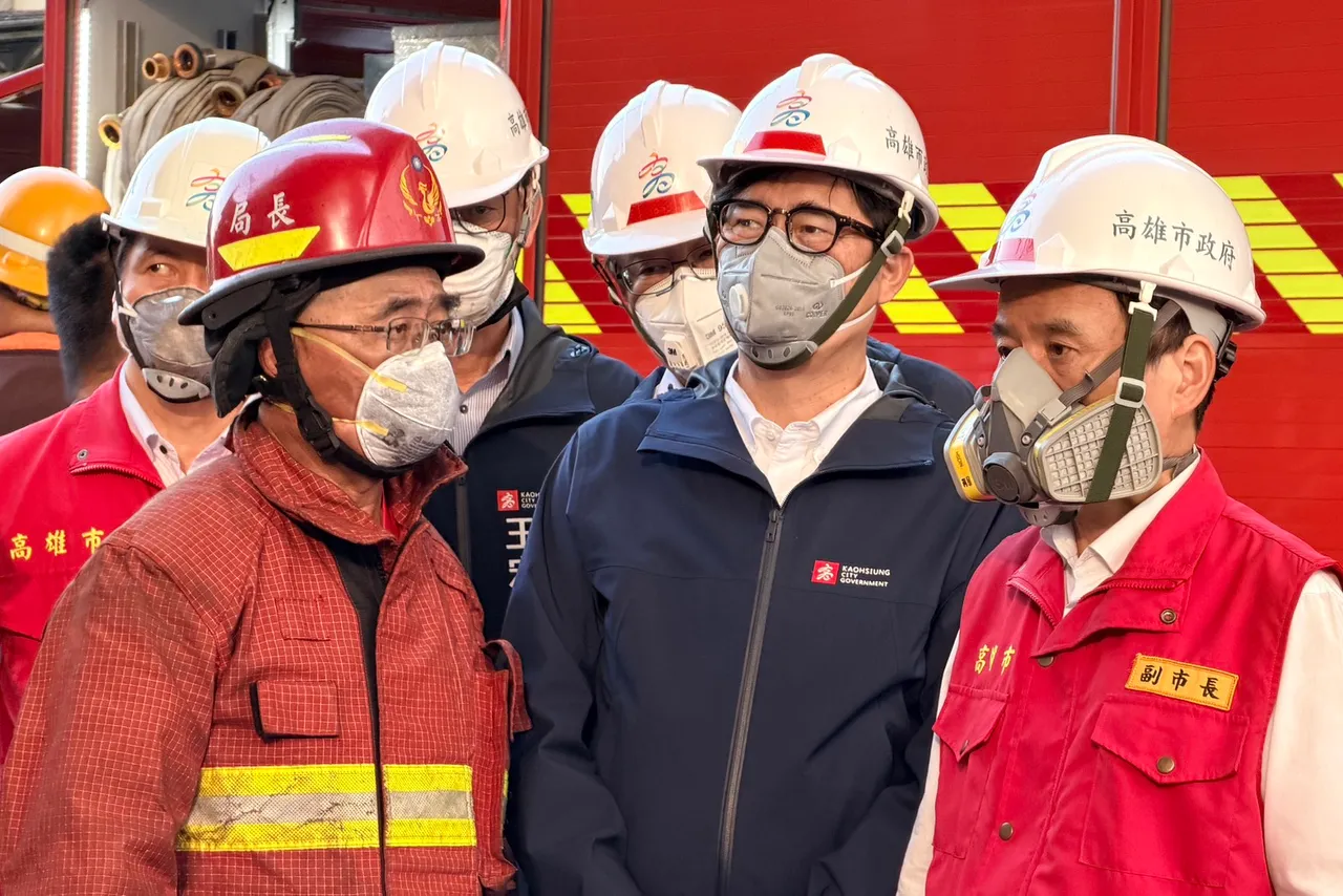 陈其迈到场了解状况。翻摄画面