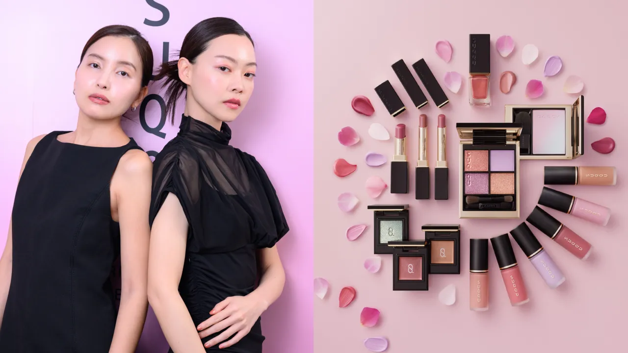 SUQQU 2026「櫻梅桃李」主題春妝。品牌提供