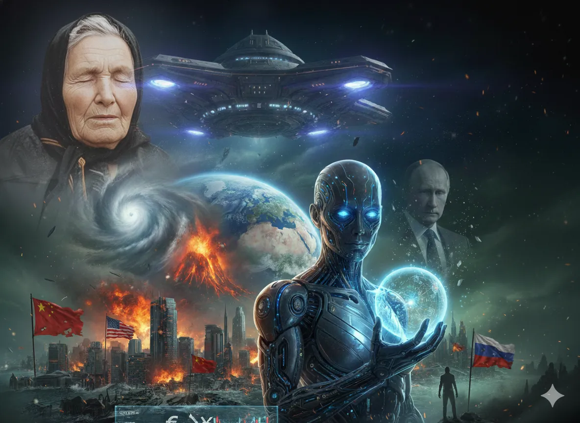 盲眼龙婆2026预言中国将接管台湾？！　普丁明年将「终结」？