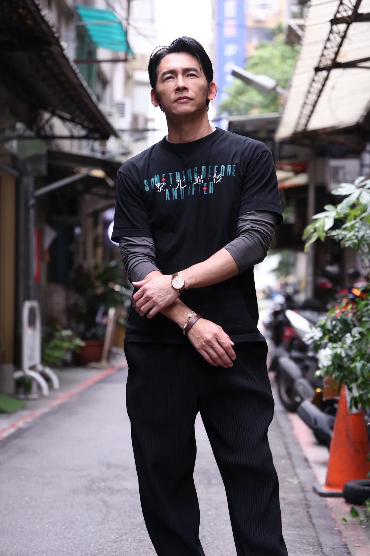 温昇豪對外貌走自然路線。莊宗達攝