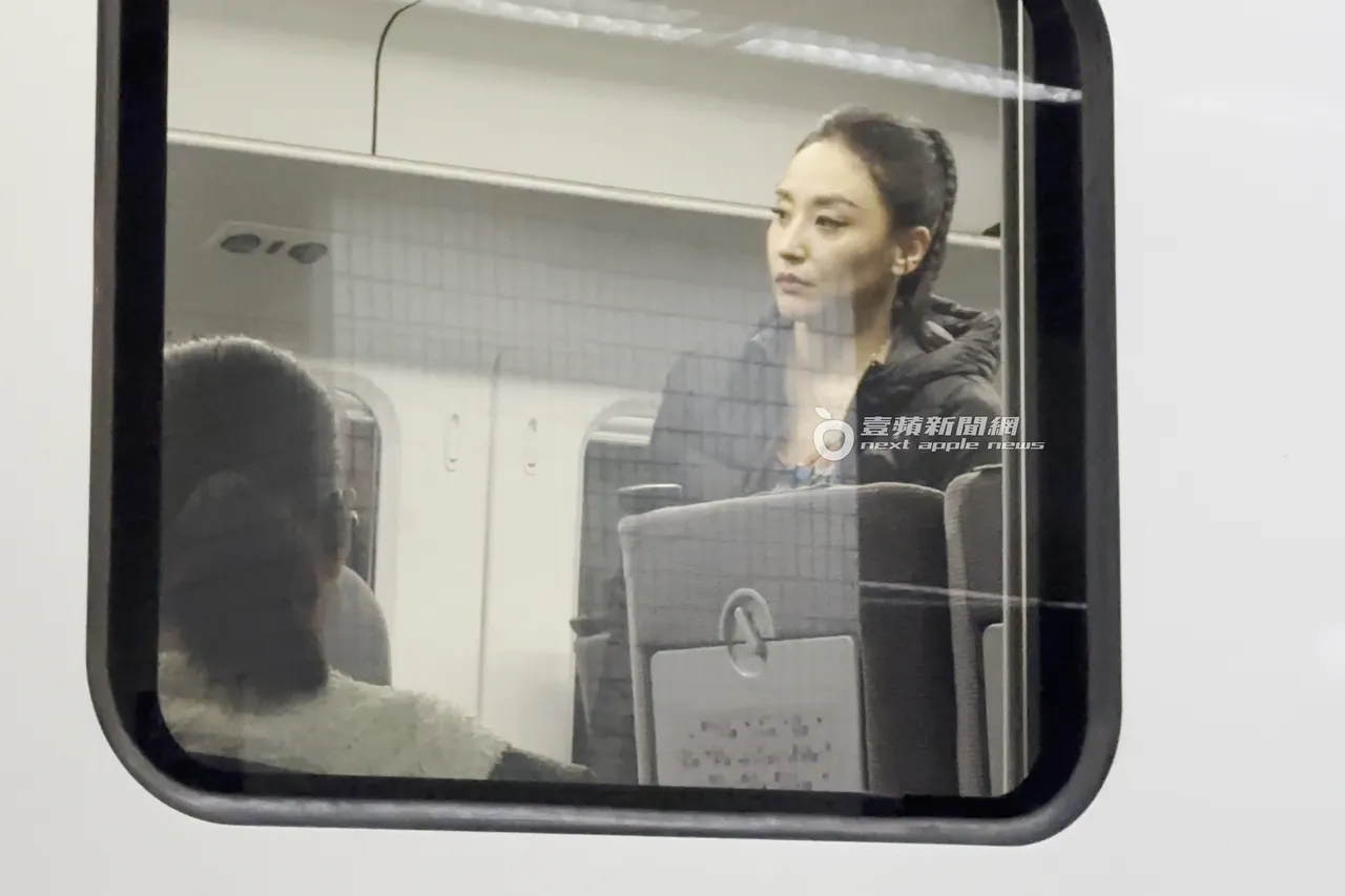 安歆沄独自一人搭火车返回花莲。特勤中心摄