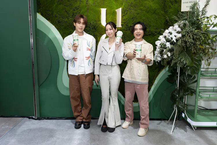 告五人今响应代言茶饮品牌公益活动。相信音乐提供