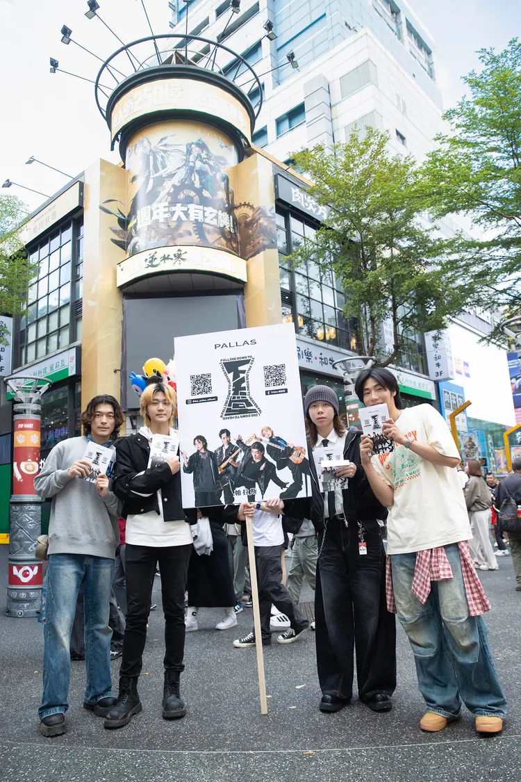 FAMA（左起）、小葵、大寶和漢堡。迷音樂提供