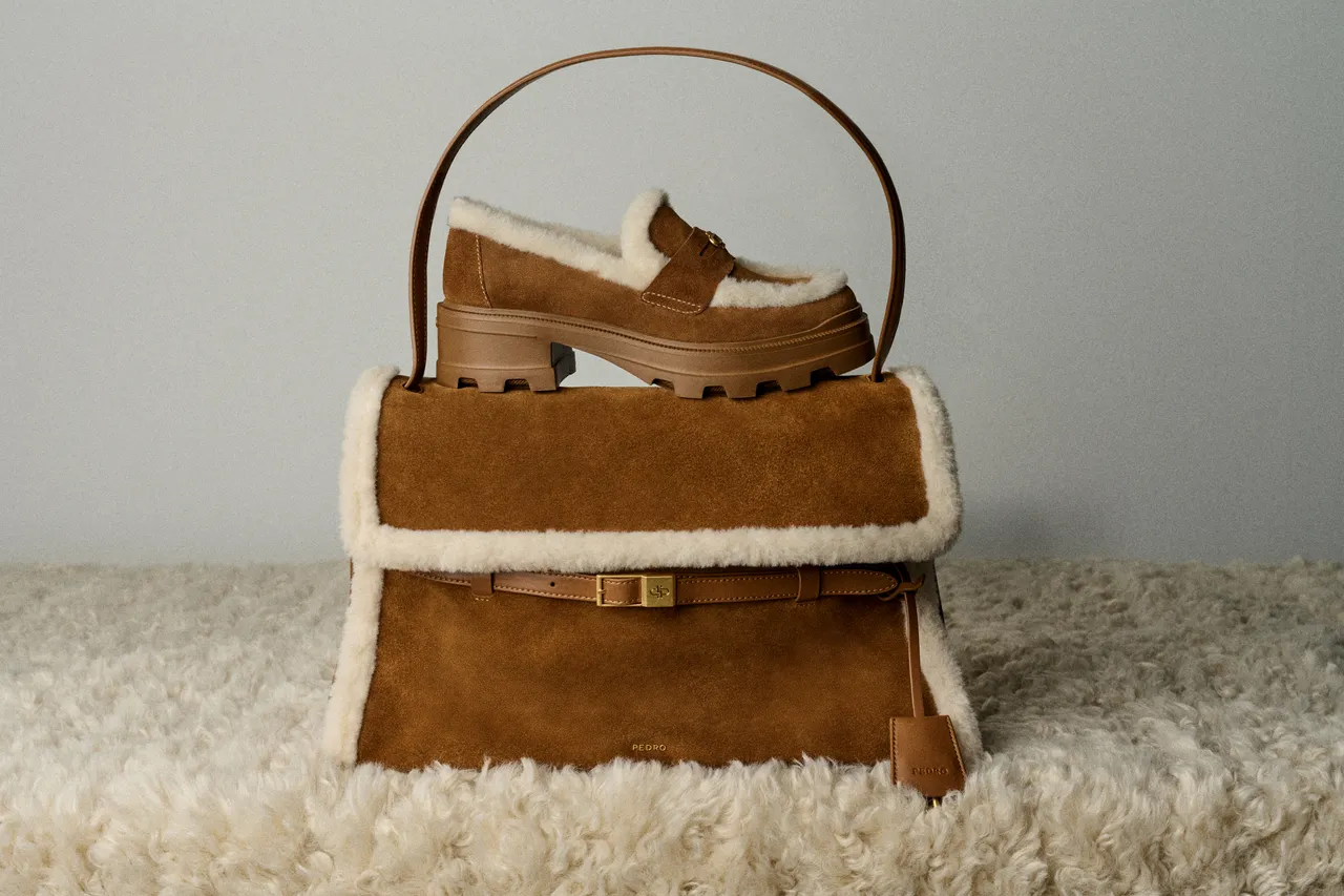 PEDRO本季以低調色系搭配麂皮、羊羔毛，打造冬日靜奢風格。品牌提供