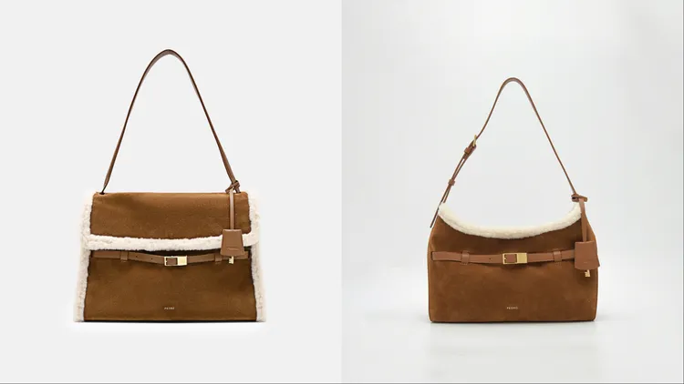 PEDRO大型肩背包（左）5390元、肩背包（右）4390元。品牌提供