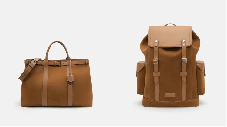 PEDRO Tyson旅行袋（左）4990元、Jones雙肩包（右）6990元。品牌提供
