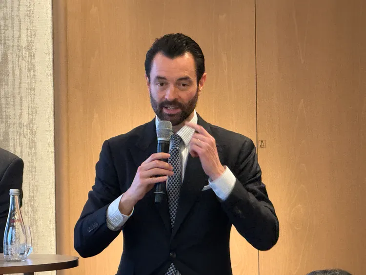 貝萊德系統化投資國際財富管理主管Adam Riley。呂承哲攝