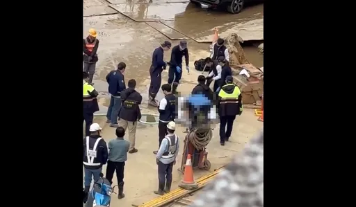 桃园铁路地下化工地惊见男尸趴卧　死因不明！工地无人认识