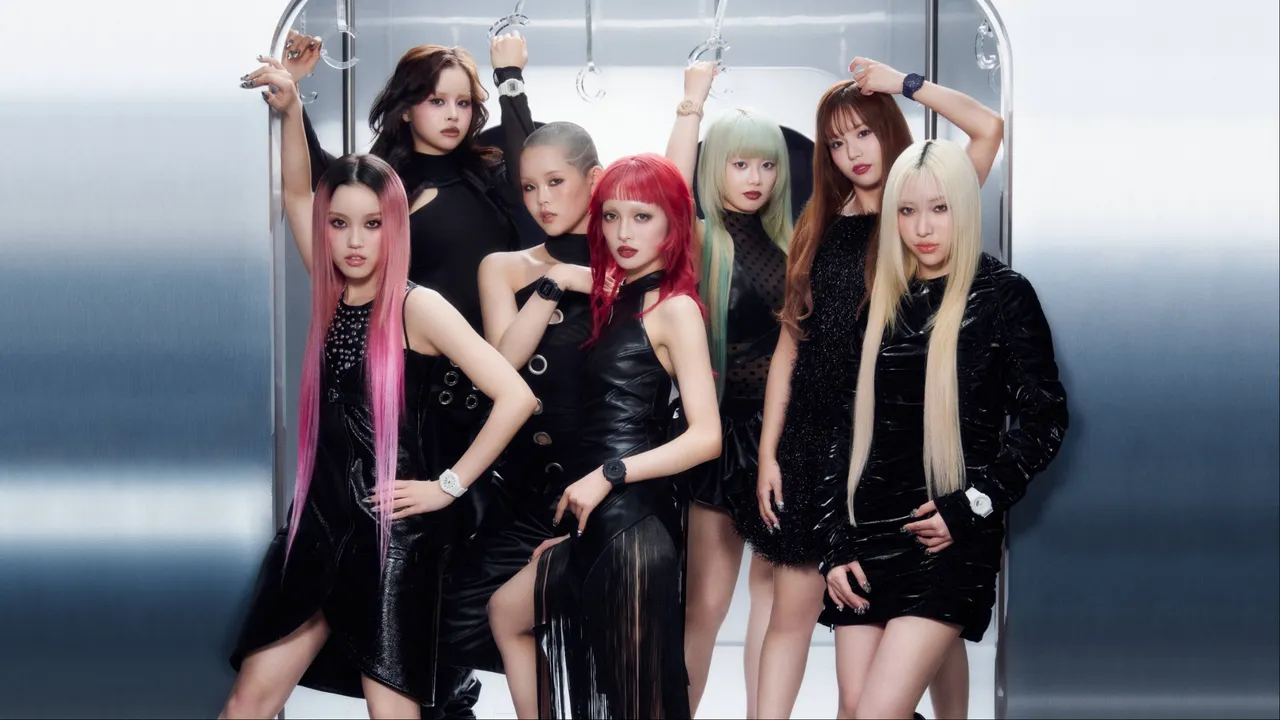 日本新生代女团「XG」。资料照片