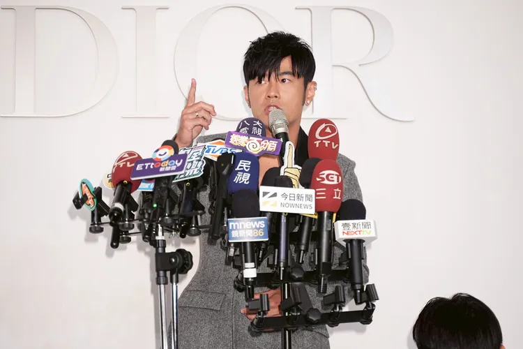 周杰倫跟粉絲約定明年3、4月發專輯。彭欣偉攝