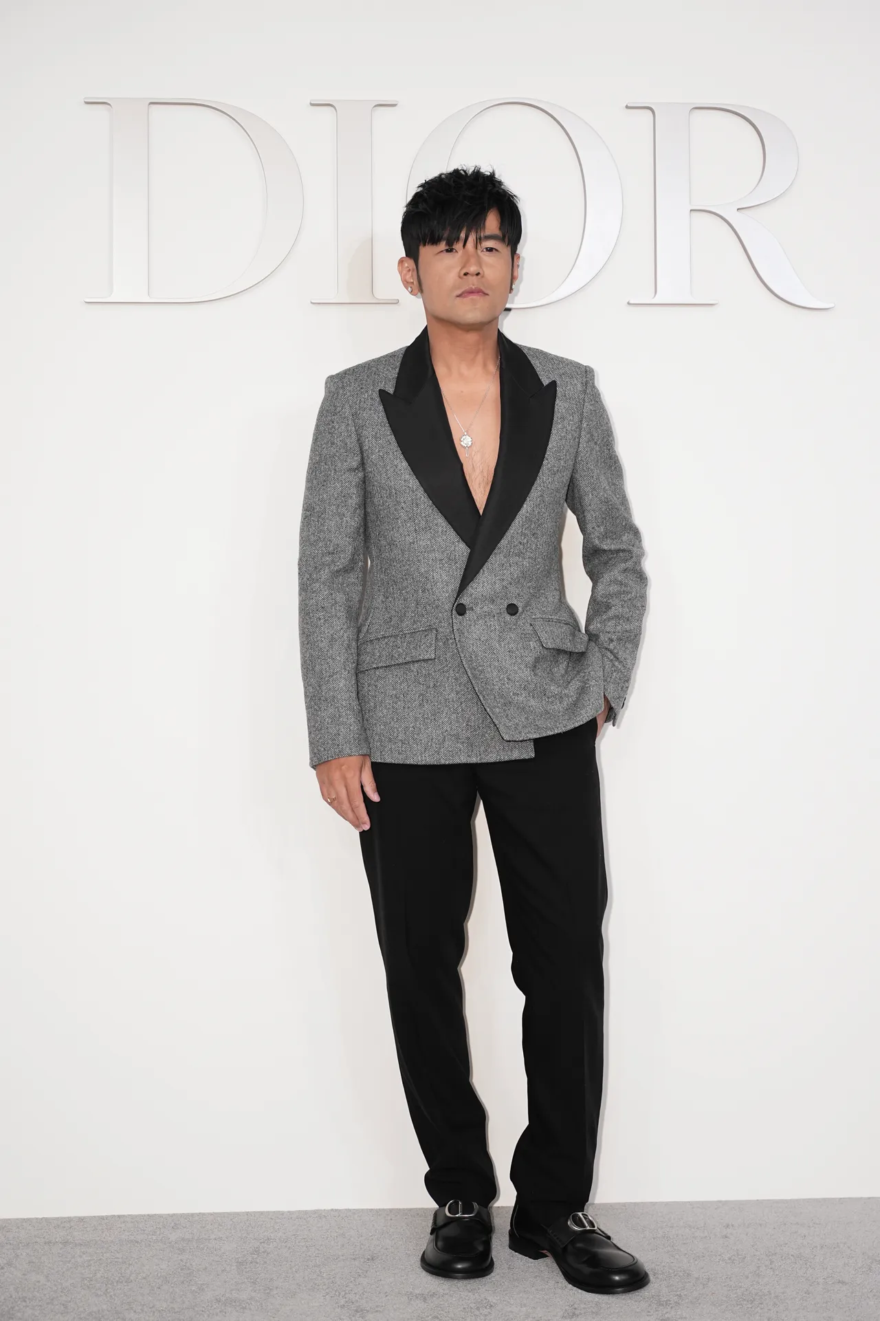 周杰伦今出席Dior品牌活动。彭欣伟摄