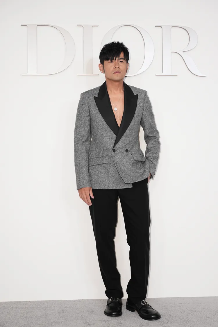 周杰倫今出席Dior品牌活動。彭欣偉攝