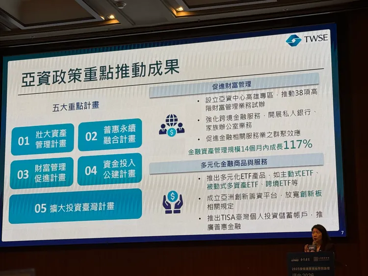 亞資政策重點推動成果。呂承哲攝