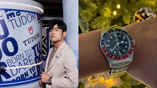 周杰伦抢晒自家潮牌与TUDOR联名表　脸都没露照样帅翻