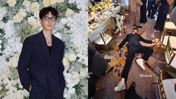 柯震東躺地照流出。資料照片、翻攝IG