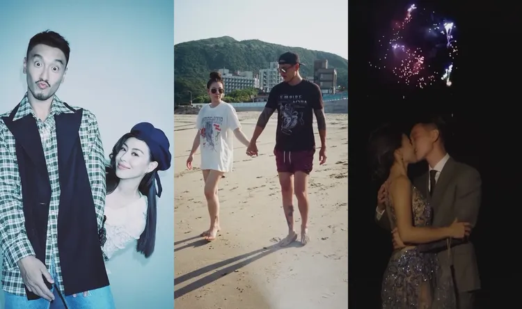 王陽明曬出與蔡詩芸的點滴。翻攝王陽明臉書