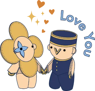 LV佳节限定贴图。品牌提供