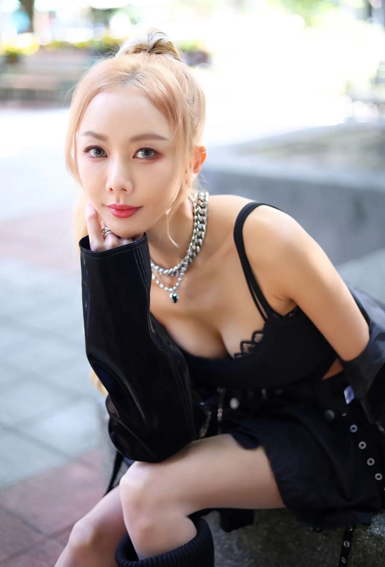 楊婷婭分享自己長照父母的甘苦。心動藝能提供