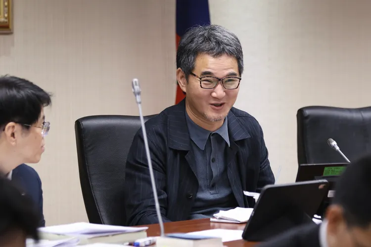 民进党立委刘建国。资料兆，彭欣伟摄