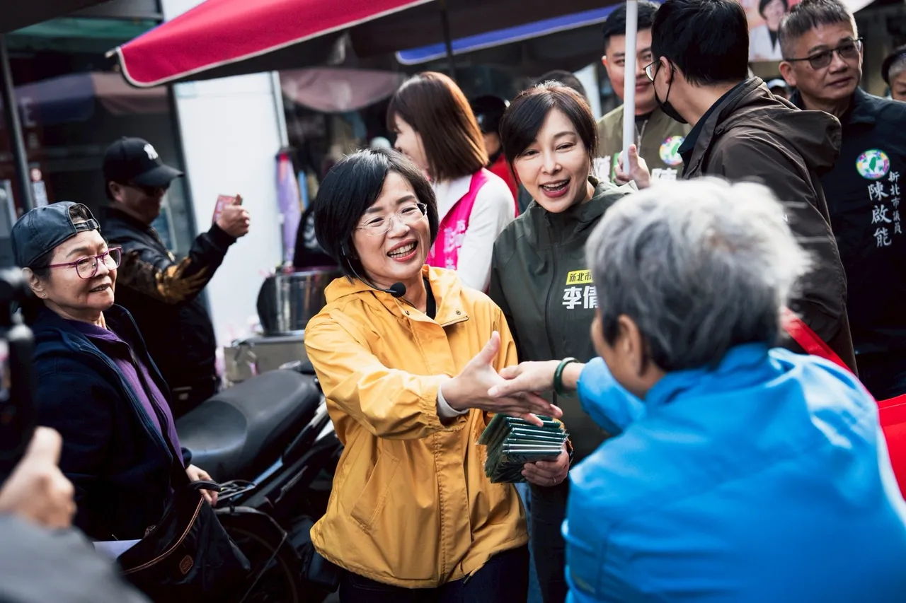 苏巧慧说，不论对手是谁，她的面试官就是超过400万人的新北市民。苏巧慧办公室提供