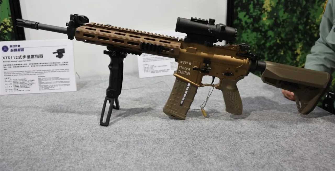 国军T112新制式步枪。李俊毅摄影